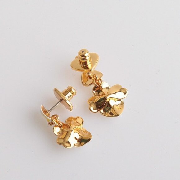 Kate Spade Precious Pansy Drop Earrings - Picture 4 of 6